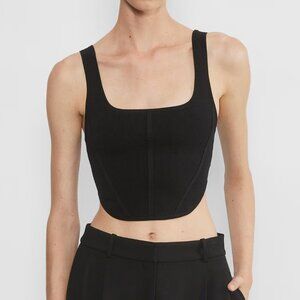 Aritzia Babaton Sculpt Knit Bustier Tank
